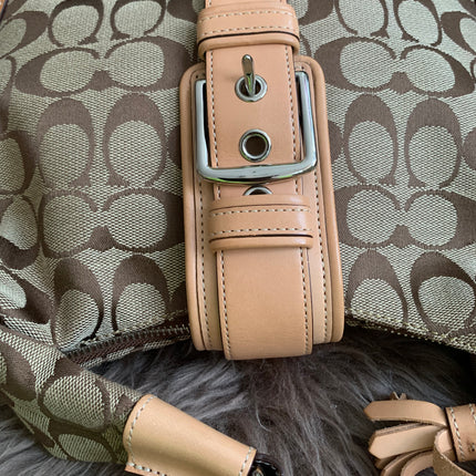 COACH◆Handbag/leather/allover pattern/6824