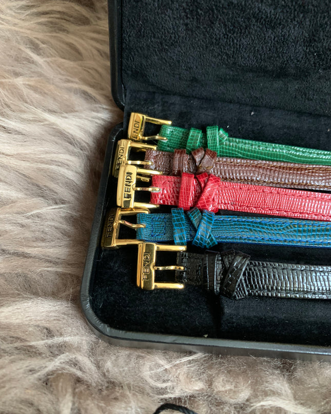 FENDI Chameleon Changeable Belt Watch 5Colors