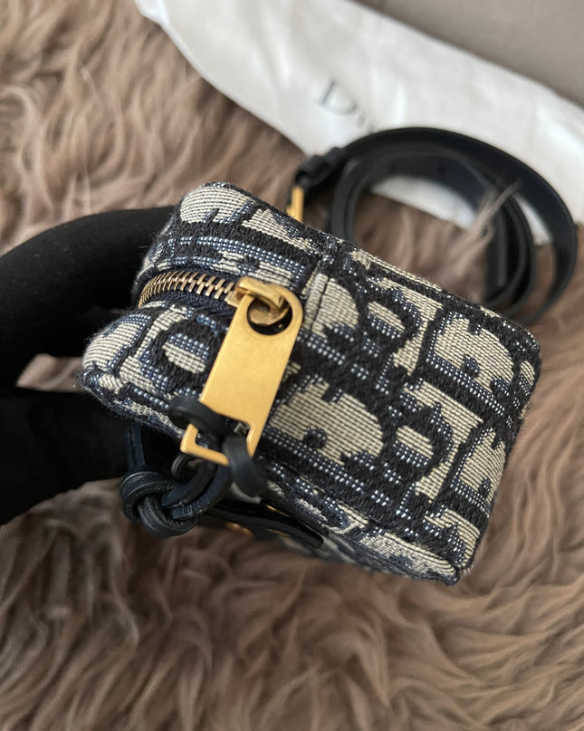 Preloved Authentic Dior Oblique belt pouch