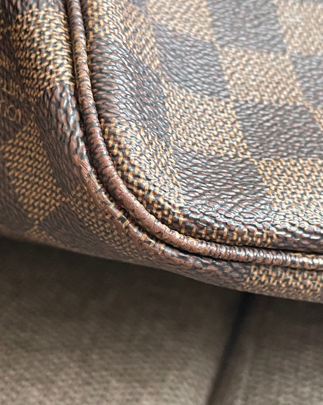 Preloved Authentic Louis Vuitton Neverfull PM — Damier Ebène Canvas