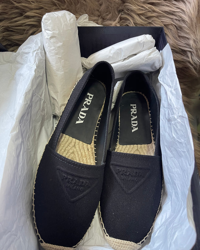 Prada Black Espadrille 7 Mens