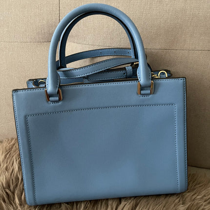 Preloved Authentic Michael Kors Kinsley Accordion Satchel