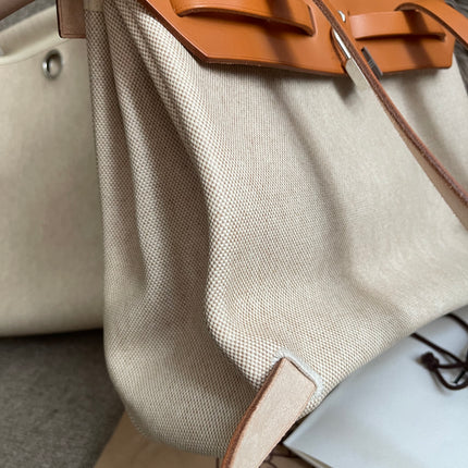 Preloved Authentic Hermes Herbag Zip