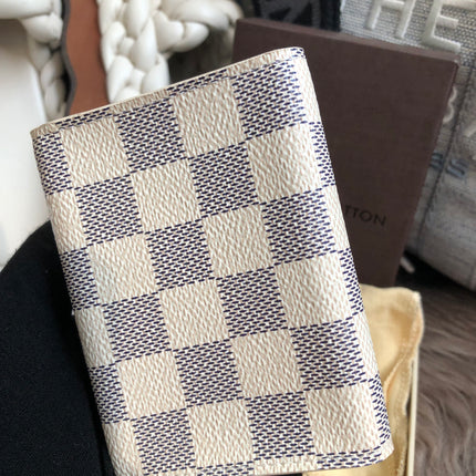 Louis Vuitton Pre-Owned Damier Azur Card Holder