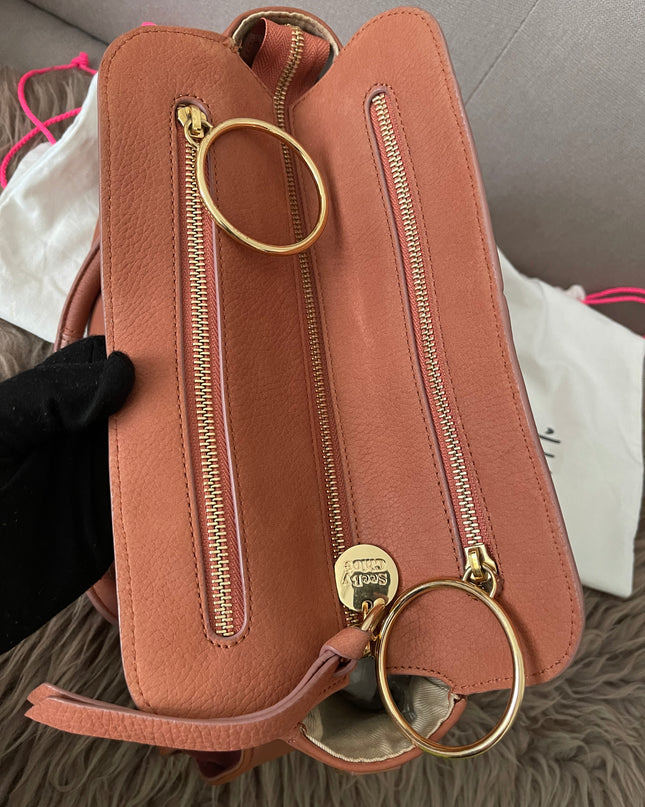 Preloved Authentic SEE BY CHLOE MIYA LEATHER 2WAY