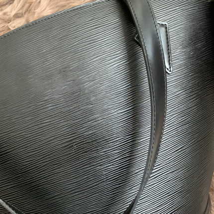 Louis Vuitton Black Epi Leather Saint Jacques PM Tote