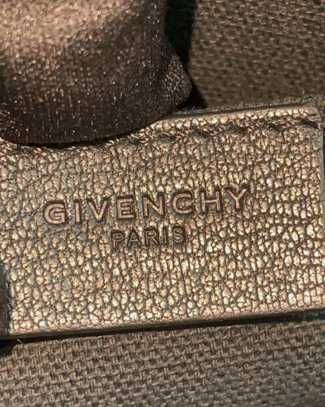 Preloved Authentic Givenchy Antigona Pochette Black Goat Leather