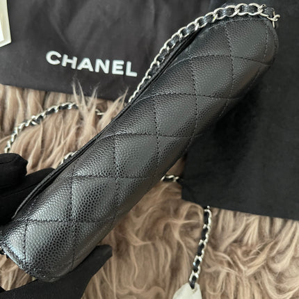 Preloved Authentic Chanel Glasses Case with Chain