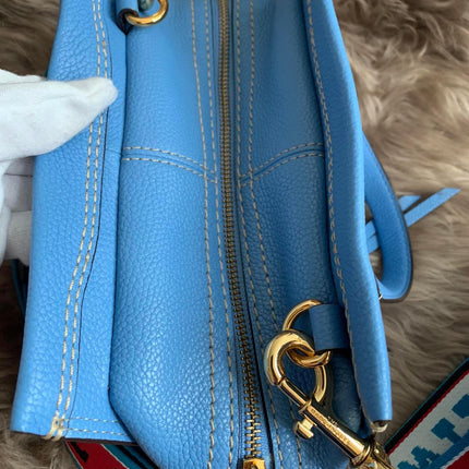 Marc Jacobs Mini Cruiser Satchel Bag in Coastal Blue
