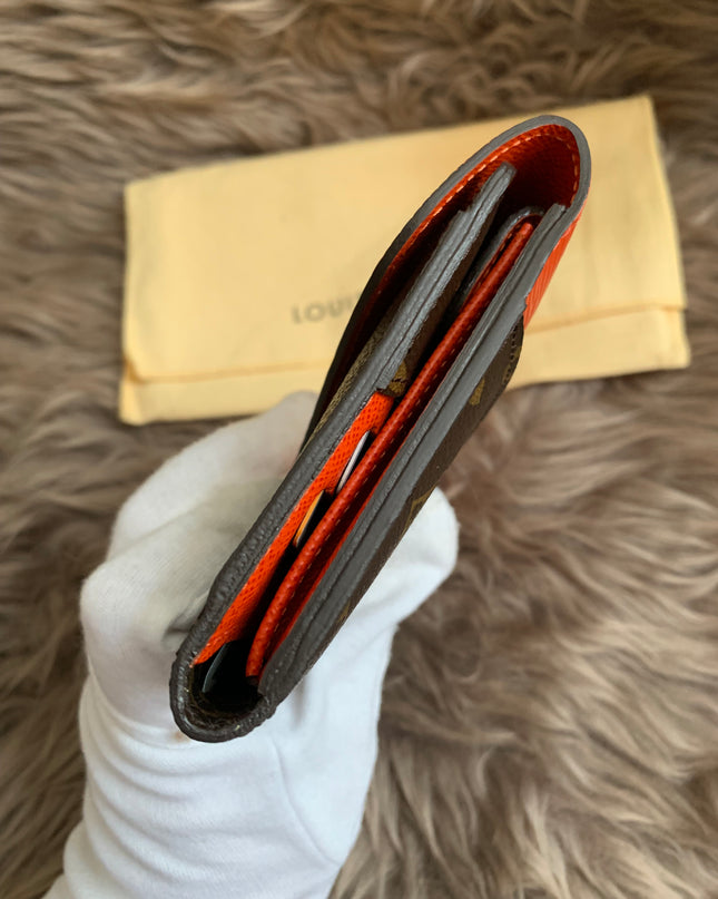 Louis Vuitton Monogram Orange Marie-Lou Wallet