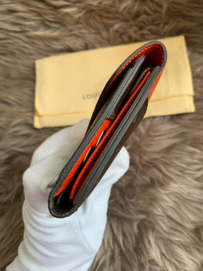 Louis Vuitton Monogram Orange Marie-Lou Wallet