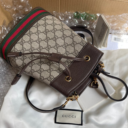 Preloved Gucci Ophidia small bucket bag