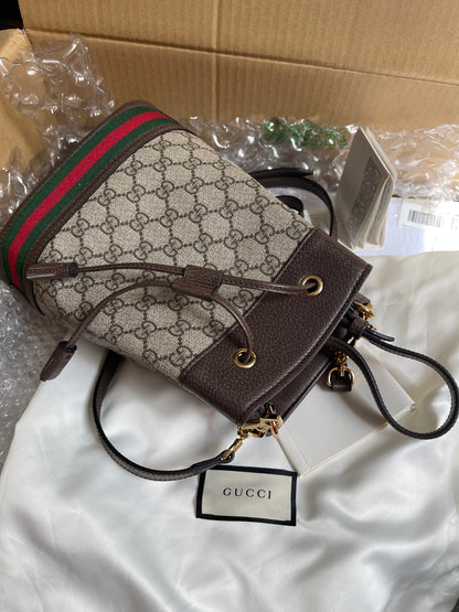 Preloved Gucci Ophidia small bucket bag