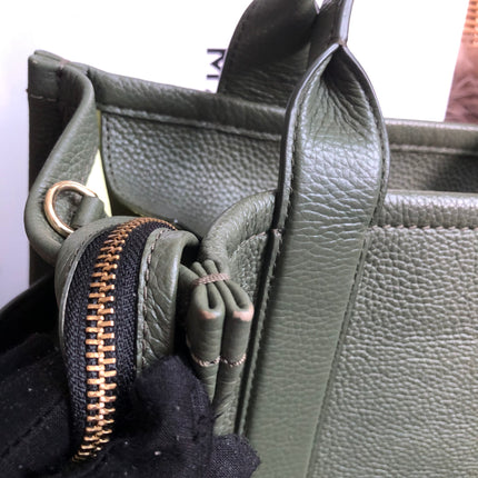 Preloved Marc Jacobs the medium leather tote bag in Green