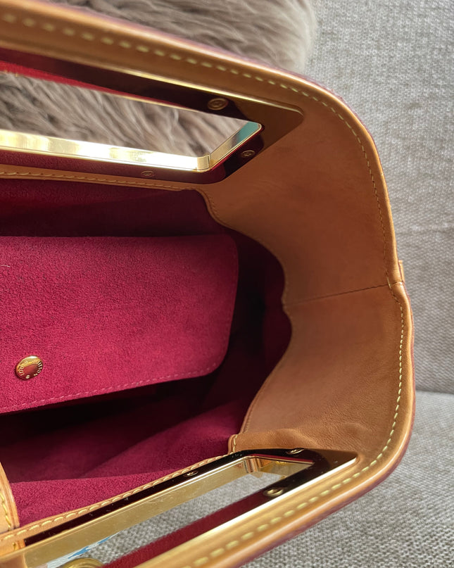 Preloved Authentic Louis Vuitton Monogram Multicolore Judy MM – White