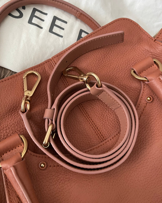 Preloved Authentic SEE BY CHLOE MIYA LEATHER 2WAY