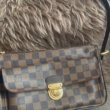 Preloved Authentic Louis Vuitton Ravello GM Damier Ebene Shoulder Bag