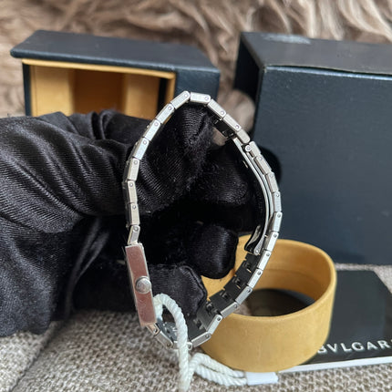 Preloved Authentic Bvlgari Quadrato SQ22 SS Ladies Watch
