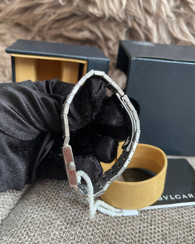Preloved Authentic Bvlgari Quadrato SQ22 SS Ladies Watch