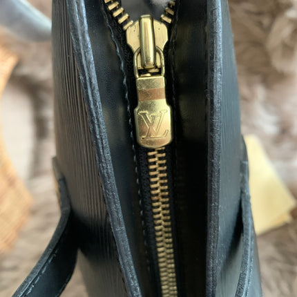 Louis Vuitton Black Epi Leather Saint Jacques PM Tote