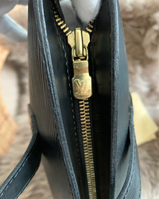 Louis Vuitton Black Epi Leather Saint Jacques PM Tote