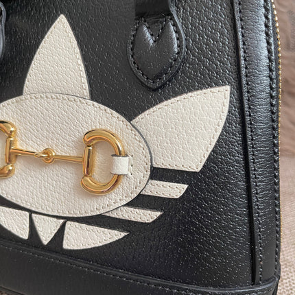 Preloved Authentic Gucci x Adidas Horsebit 1955 Mini Bag