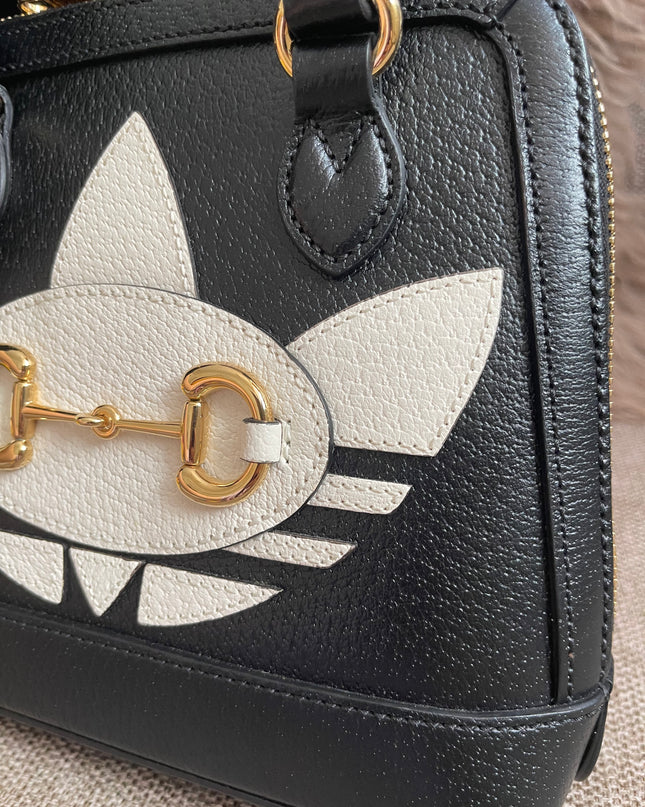 Preloved Authentic Gucci x Adidas Horsebit 1955 Mini Bag