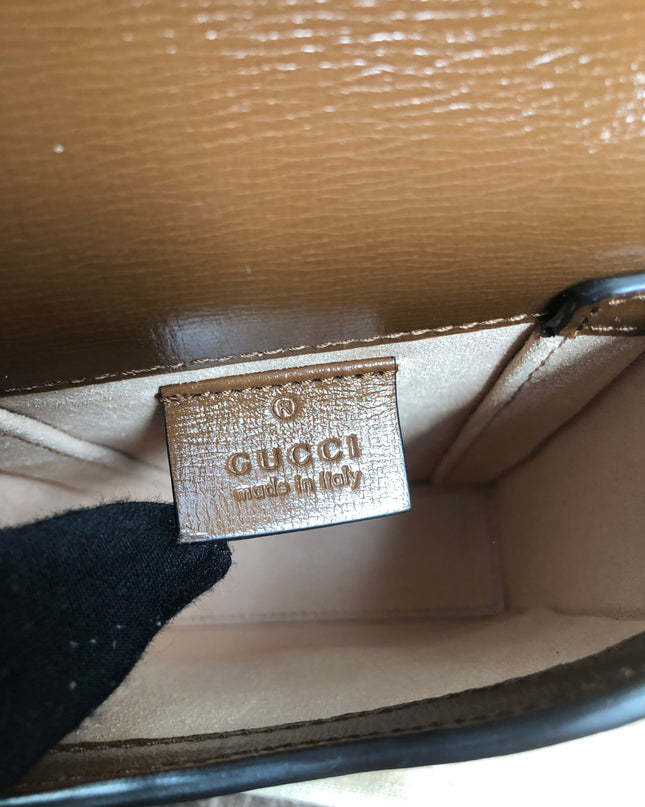 Preloved Gucci Horsebit 1955 mini bag