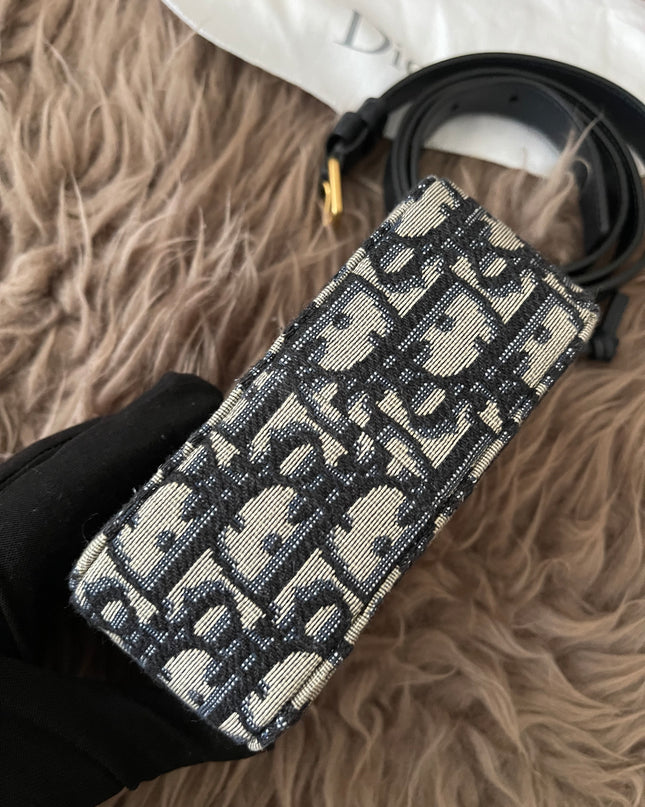 Preloved Authentic Dior Oblique belt pouch