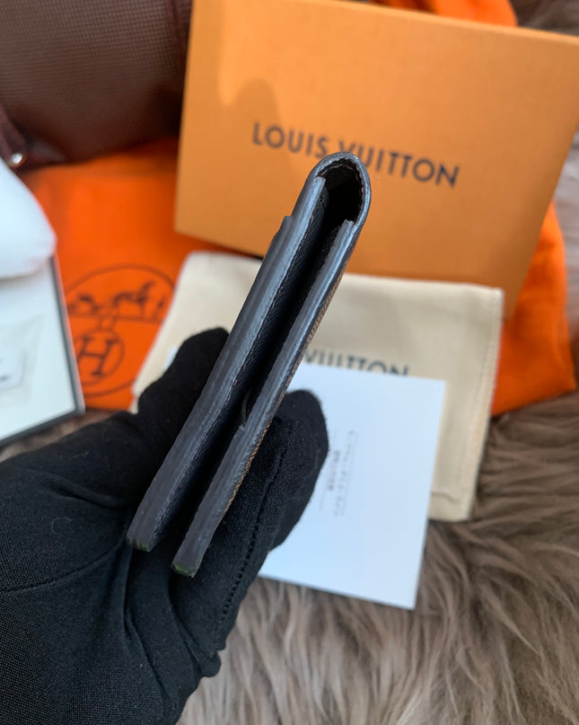 LOUIS VUITTON Damier Ebene Canvas Pocket Organizer