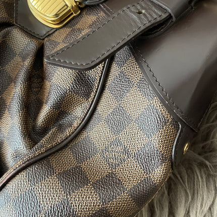 Preloved Authentic Louis Vuitton Sistina PM Damier Ebene
