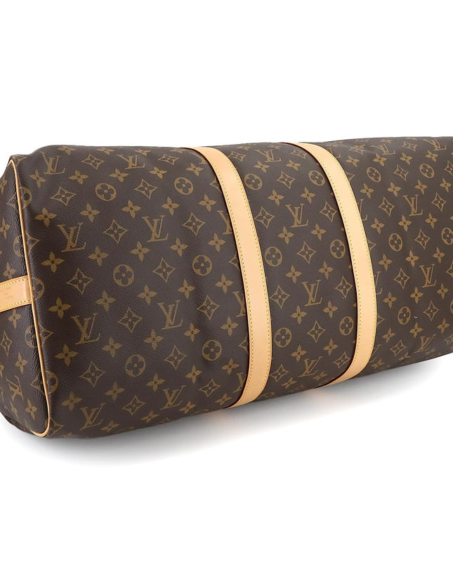 Preloved Authentic RANK SA Like New: Louis Vuitton Monogram Keepall Bandouliere 55