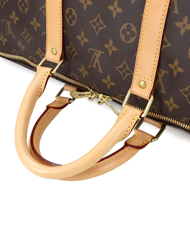 Preloved Authentic RANK SA Like New: Louis Vuitton Monogram Keepall Bandouliere 55