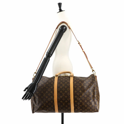 Preloved Authentic RANK SA Like New: Louis Vuitton Monogram Keepall Bandouliere 55