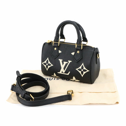 Preloved Authentic Rank A Louis Vuitton Bicolor Monogram Empreinte Nano