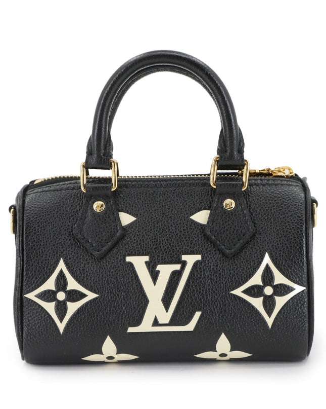 Preloved Authentic Rank A Louis Vuitton Bicolor Monogram Empreinte Nano