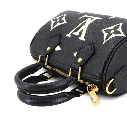 Preloved Authentic Rank A Louis Vuitton Bicolor Monogram Empreinte Nano