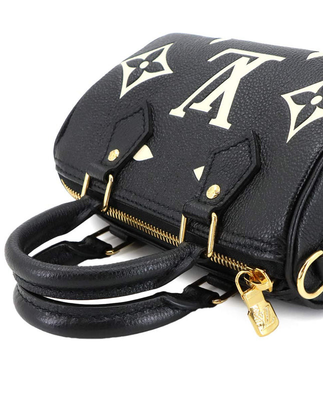 Preloved Authentic Rank A Louis Vuitton Bicolor Monogram Empreinte Nano