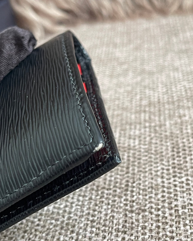 Preloved Authentic Prada Portafoglio Verticale Piccolo Small Vertical Wallet