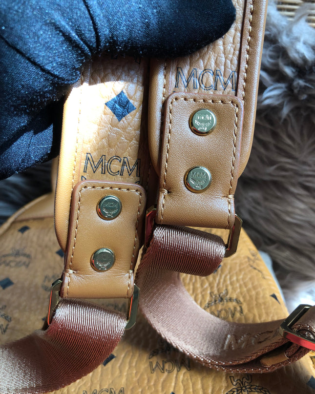 Preloved  MCM Stark Side Studs Backpack