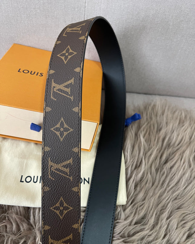 Brandnew LV Initials 40MM Reversible Belt SZ 95/38