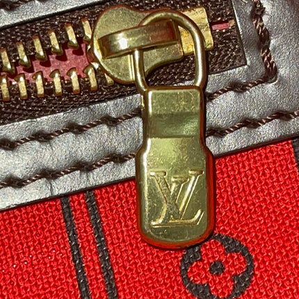 Preloved Authentic Louis Vuitton Neverfull PM — Damier Ebène Canvas