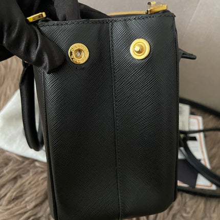 Preloved Authentic Small Prada Galleria Saffiano leather bag