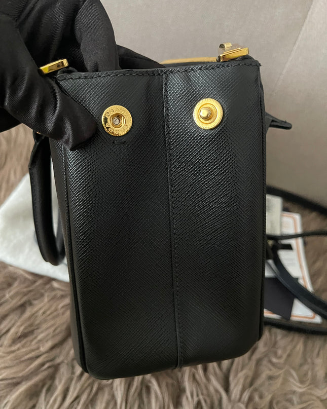 Preloved Authentic Small Prada Galleria Saffiano leather bag