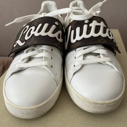 Preloved Authentic Louis Vuitton Frontrow sneakers sz35
