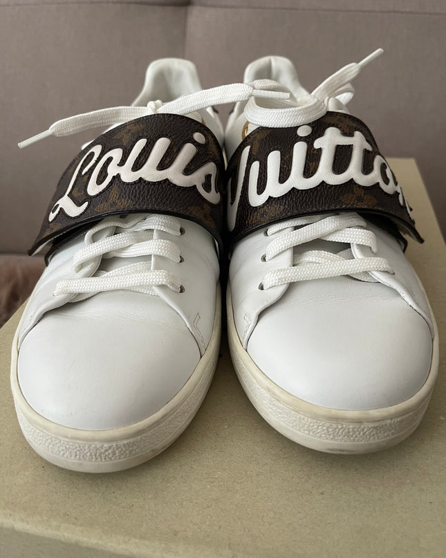 Preloved Authentic Louis Vuitton Frontrow sneakers sz35