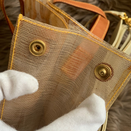Alviero Prima Classe Small Clear Tote Bag
