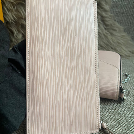 Preloved Authentic Louis Vuitton Felicie Pochette Epi Leather Rose Ballerine
