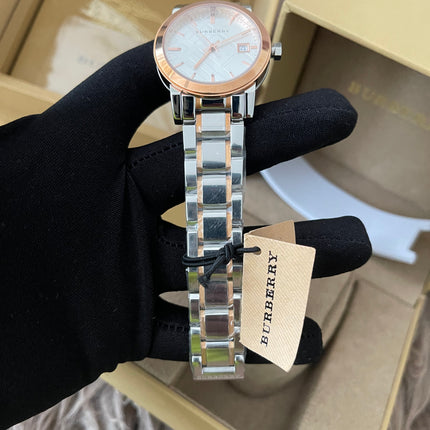 Preloved Authentic Rank N Burberry The City BU9105 Swiss Quartz Watch (34 mm)