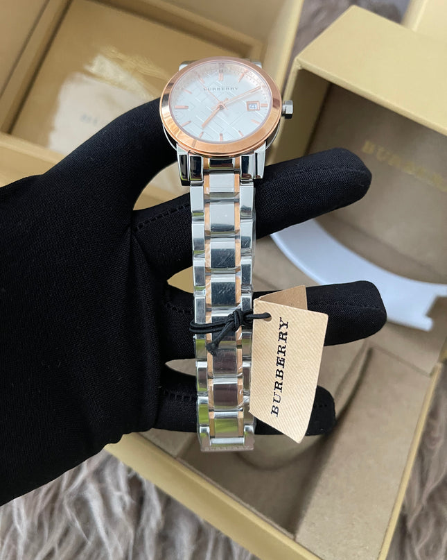 Preloved Authentic Rank N Burberry The City BU9105 Swiss Quartz Watch (34 mm)